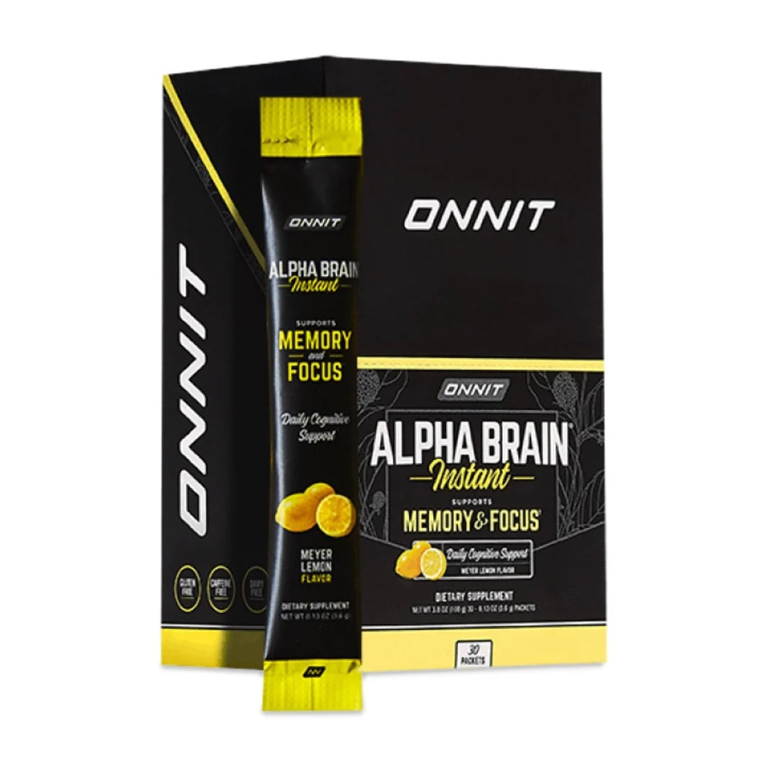 Alpha Brain Instant Powder - Supports Memory & Focus - Pineapple Punch (30  Single Serving Packets) by Onnit Labs at the Vitamin Shoppe
